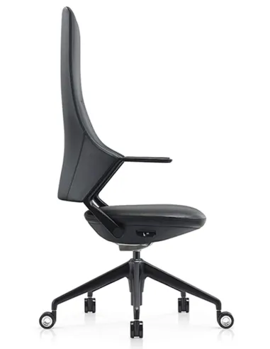 Кресло BALLET FK011-A для руководителя, кожаное, черный цвет - цена  Киев, Днепр, Одесса, Львов,  Харьков