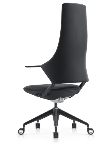 Кресло BALLET FK011-A для руководителя, кожаное, черный цвет - цена  Киев, Днепр, Одесса, Львов,  Харьков