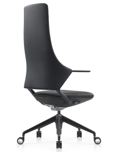 Кресло BALLET FK011-A для руководителя, кожаное, черный цвет - цена  Киев, Днепр, Одесса, Львов,  Харьков