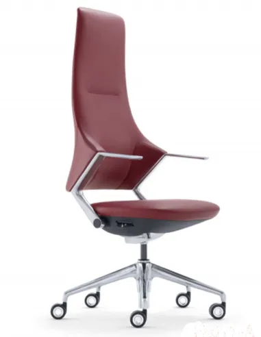 Кресло BALLET FK011-A для руководителя, кожаное, черный цвет - цена  Киев, Днепр, Одесса, Львов,  Харьков