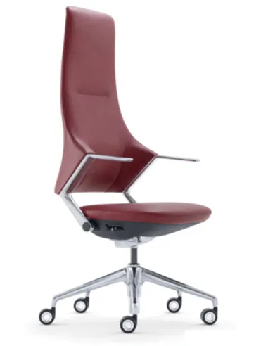 Крісло BALLET FK011 для керівника, шкіряне, бежевий колір - ціна Київ, Дніпро, Одеса, Львів, Харків