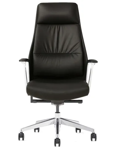 Кресло руководителя A1826, кожаное, черное - цена Киев, Днепр, Одесса, Львов, Харьков