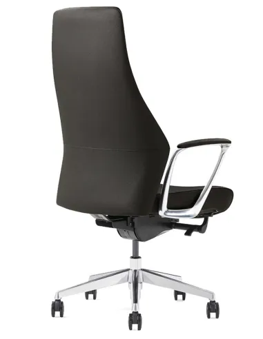 Кресло руководителя A1826, кожаное, черное - цена Киев, Днепр, Одесса, Львов, Харьков