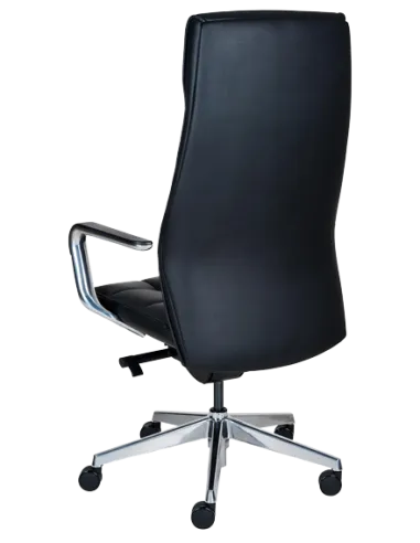 Кресло руководителя A2116, кожаное, черное - цена Киев, Днепр, Одесса, Львов, Харьков