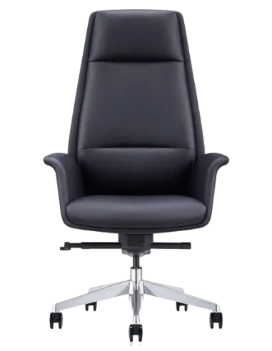 Кресло руководителя  A1612, кожаное, черное - цена Киев, Днепр, Одесса, Львов, Харьков