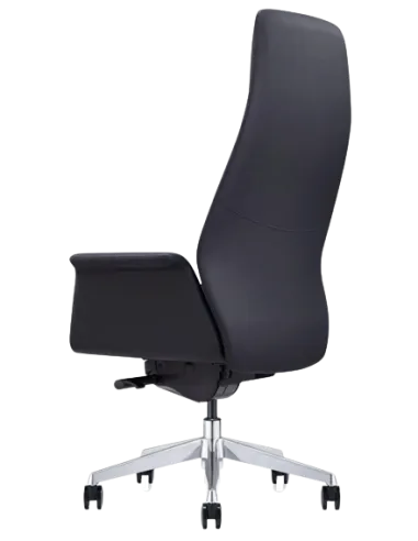 Кресло руководителя  A1612, кожаное, черное - цена Киев, Днепр, Одесса, Львов, Харьков