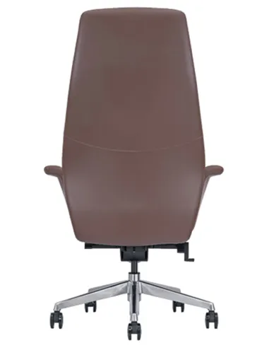 Кресло руководителя A1612, кожаное, коричневое - цена Киев, Днепр, Одесса, Львов, Харков