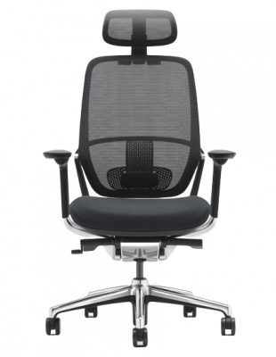 Крісло KRESLALUX SAGESSE BLACK ергономічне 2