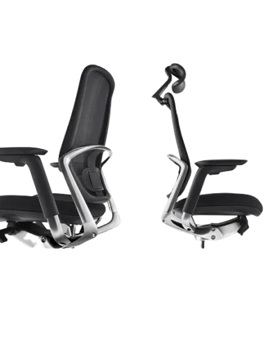 Кресло KRESLALUX SAGESSE BLACK эргономичное