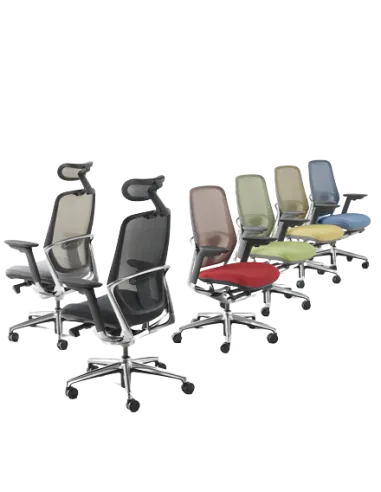 Кресло KRESLALUX SAGESSE BLACK эргономичное - цена Киев, Днепр, Одесса, Львов,  Харьков