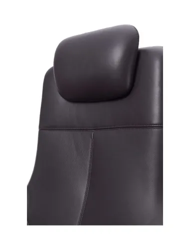 Кресло руководителя A1518 кожаное, черный цвет - купить в Киеве, Днепре, Харькове, Одессе, Виннице, Львове