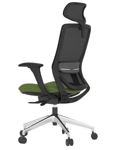 Кресло KRESLALUX SWIFT GHB GREEN ALU, эргономичное, офисное - цена Киев, Днепр, Харьков, Одеса, Львов, Винница, Ужгород