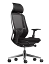 Кресло OKAMURA SYLPHY EXTRA HIGH BLACK для руководителя