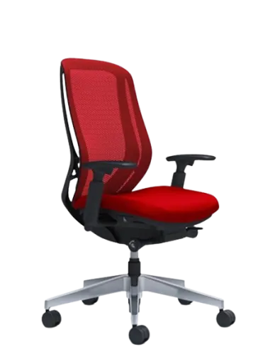 Кресло OKAMURA SYLPHY HIGH BACK BLACK - Купить японское офисное кресло для персонала. Цена в Киеве, Харькове, Днепропетровске, О