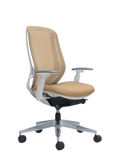 Кресло OKAMURA SYLPHY HIGH BACK WHITE для персонала