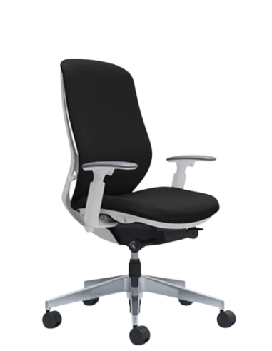 Кресло OKAMURA SYLPHY HIGH BACK FABRIC WHITE для персонала