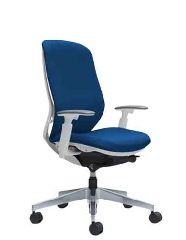Кресло OKAMURA SYLPHY HIGH BACK FABRIC WHITE для персонала