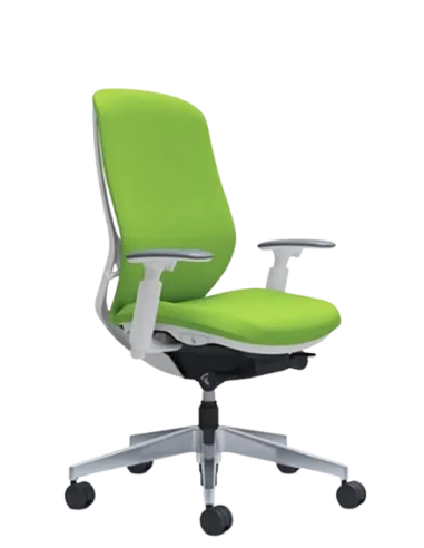 Кресло OKAMURA SYLPHY HIGH BACK FABRIC WHITE для персонала