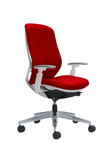 Кресло OKAMURA SYLPHY HIGH BACK FABRIC WHITE для персонала