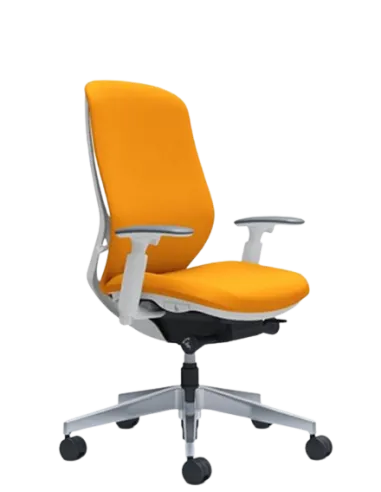 Кресло OKAMURA SYLPHY HIGH BACK FABRIC WHITE для персонала