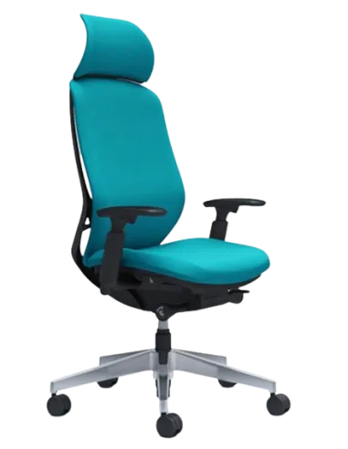 Кресло OKAMURA SYLPHY EXTRA HIGH FABRIC BLACK для руководителя