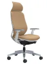 Крісло OKAMURA SYLPHY EXTRA HIGH FABRIC WHITE для керівника