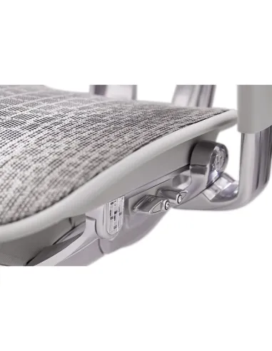 Кресло ERGOHUMAN SE (EHSE-AG-HAM-5D-E-D+LM-CH), эргономичное, серое - цена Киев, Днепр, Одесса, Львов, Харьков