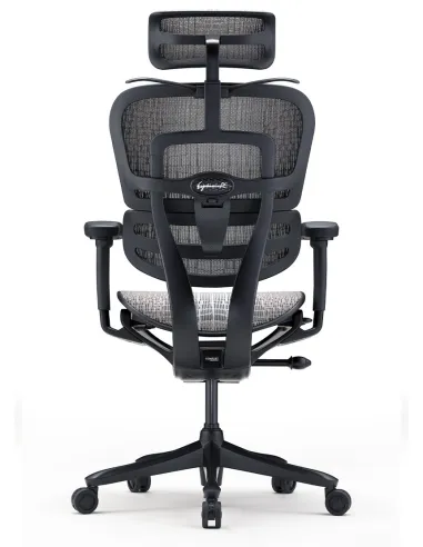 Кресло ERGOHUMAN SE (EHSE-AB-HAM-5D-E-D+LM-CH), эргономичное, черное - цена Киев, Днепр, Одесса, Львов, Харьков