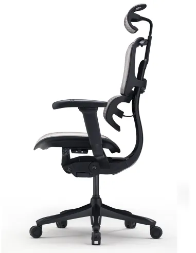 Кресло ERGOHUMAN SE (EHSE-AB-HAM-5D-E-D+LM-CH), эргономичное, черное - цена Киев, Днепр, Одесса, Львов, Харьков