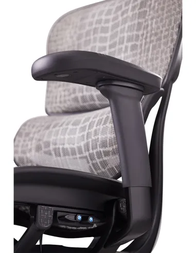 Кресло ERGOHUMAN SE (EHSE-AB-HAM-5D-E-D+LM-CH), эргономичное, черное - цена Киев, Днепр, Одесса, Львов, Харьков