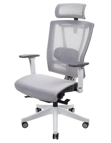 Кресло ERGO CHAIR 2  MESH WHITE, эргономичное, бежевое - цена Киев, Днепр, Одесса, Львов, Харьков