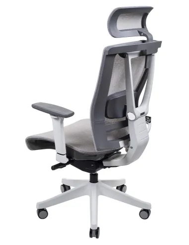 Кресло ERGO CHAIR 2  MESH WHITE, эргономичное, бежевое - цена Киев, Днепр, Одесса, Львов, Харьков