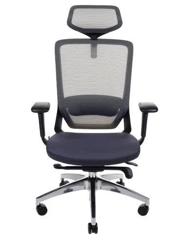 Крісло KRESLALUX SWIFT GHB DARK GREY ALU, для оператора - цена Киев, Днепр, Харьков, Одеса, Львов, Винница, Ужгород