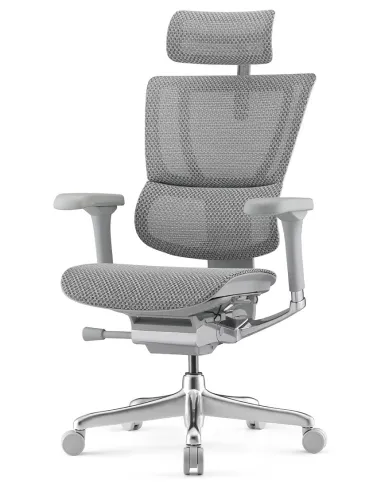 Кресло MIRUS-IOO 2 (IOOE2-AG-HAM-5D-L, СЕТКА Т-168-B2 NATURAL), эргономичное - цена Киев, Днепр, Одесса, Львов, Харьков