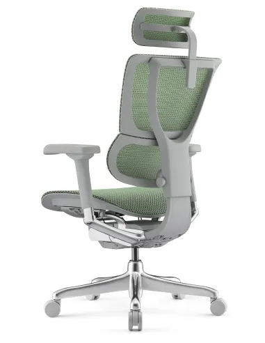 Крісло MIRUS-IOO 2 (IOOE2-AG-HAM-5D-L, СЕТКА Т-168-B6 GREEN), ергономічне - ціна Київ, Дніпро, Одеса, Львів, Харків