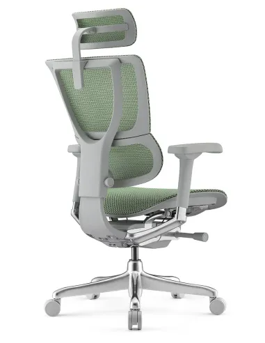 Крісло MIRUS-IOO 2 (IOOE2-AG-HAM-5D-L, СЕТКА Т-168-B6 GREEN), ергономічне - ціна Київ, Дніпро, Одеса, Львів, Харків