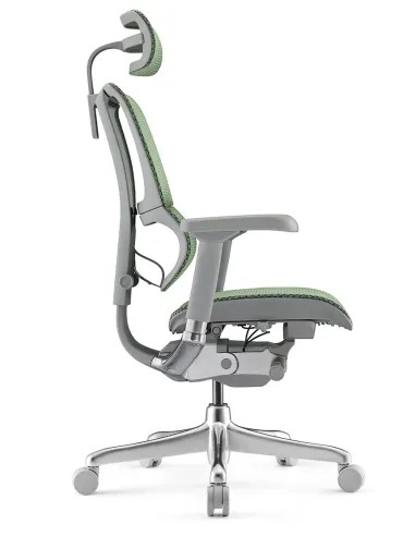 Крісло MIRUS-IOO 2 (IOOE2-AG-HAM-5D-L, СЕТКА Т-168-B6 GREEN), ергономічне - ціна Київ, Дніпро, Одеса, Львів, Харків