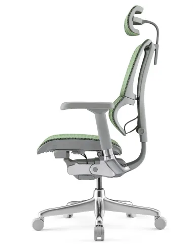 Крісло MIRUS-IOO 2 (IOOE2-AG-HAM-5D-L, СЕТКА Т-168-B6 GREEN), ергономічне - ціна Київ, Дніпро, Одеса, Львів, Харків