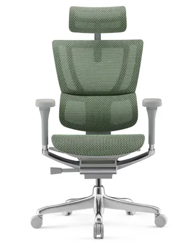 Крісло MIRUS-IOO 2 (IOOE2-AG-HAM-5D-L, СЕТКА Т-168-B6 GREEN), ергономічне - ціна Київ, Дніпро, Одеса, Львів, Харків