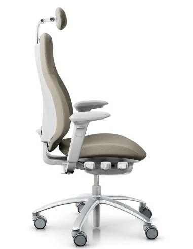 Кресло FLOKK RH MEREO 220 SILVER GREY ергономичное, новозеландская  шерсть CAPTURE (GABRIEL) -цена Киев, Днепр, Одесса, Львов, Х