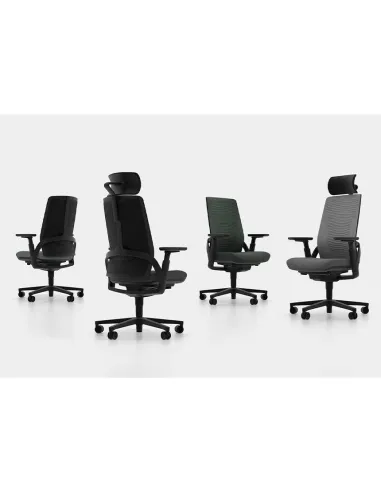 Кресло SENATOR I-WORKCHAIR 2.0 ONYX эргономичное, тканевое -цена Киев, Днепр, Одесса, Львов, Харьков