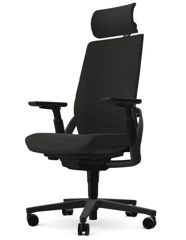 Кресло SENATOR I-WORKCHAIR 2.0 ONYX эргономичное, тканевое -цена Киев, Днепр, Одесса, Львов, Харьков