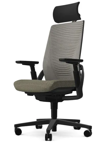 Кресло SENATOR I-WORKCHAIR 2.0 STONE эргономичное, тканевое - цена Киев, Днепр, Одесса, Львов, Харьков
