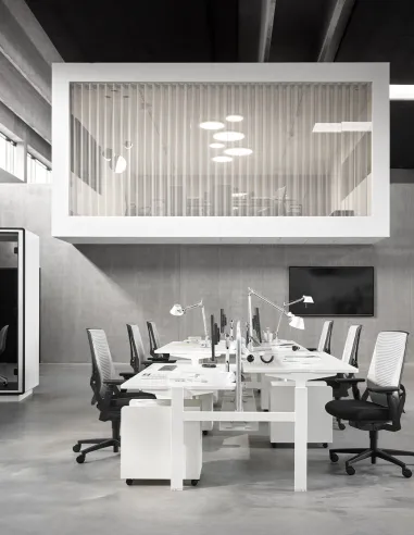 Кресло SENATOR I-WORKCHAIR 2.0 BLUE DRIFT эргономичное, тканевое- цена Киев, Днепр, Одесса, Львов, Харьков