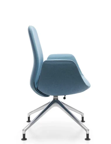 Кресло PROFIM ELLIE PRO 20HST ALUMINIUM для посетителя