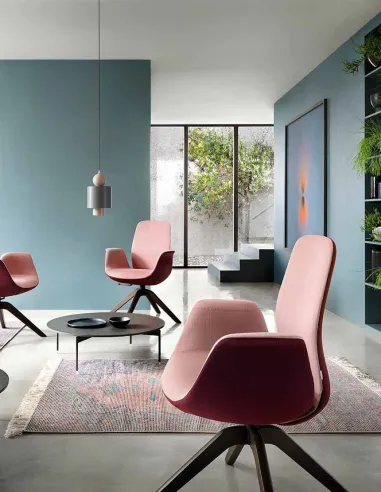 Кресло PROFIM ELLIE PRO 20HW для посетителя, тканевое - цена Киев, Днепр, Одесса, Львов, Харьков