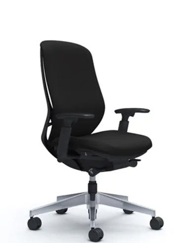 Кресло OKAMURA SYLPHY HIGH BACK FABRIC BLACK для персонала