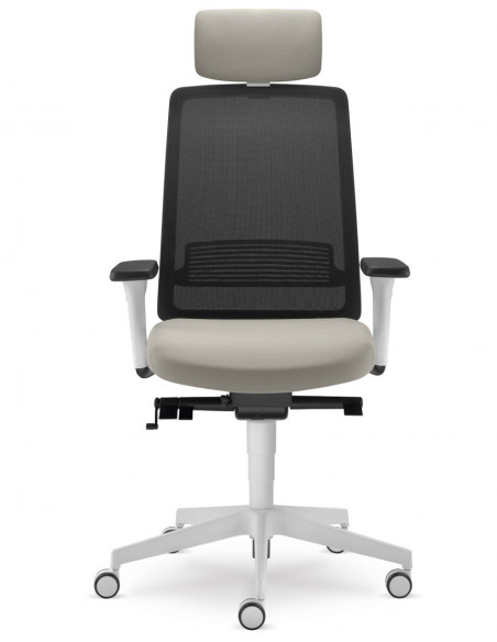 Крісло LD SEATING LYRA 216 SYS, ергономічне, світло-сірий корпус
