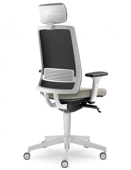 Крісло LD SEATING LYRA 216 SYS, ергономічне, світло-сірий корпус