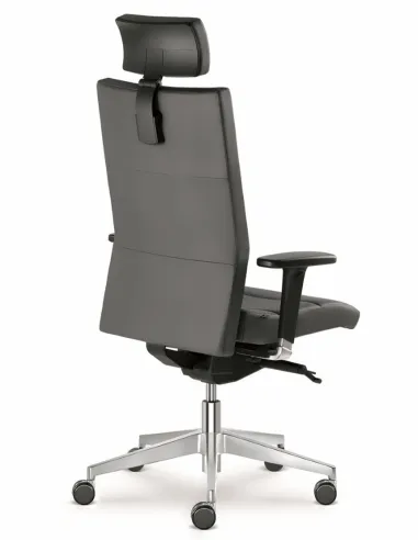 Кресло LD SEATING LASER 695 SYS для руководителя, кожаное - цена Киев, Днепр, Одесса, Львов, Харьков